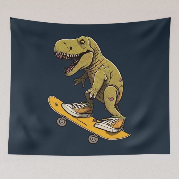 Item preview, Dinosaur Skating Trex designed and sold by k3rstman1.