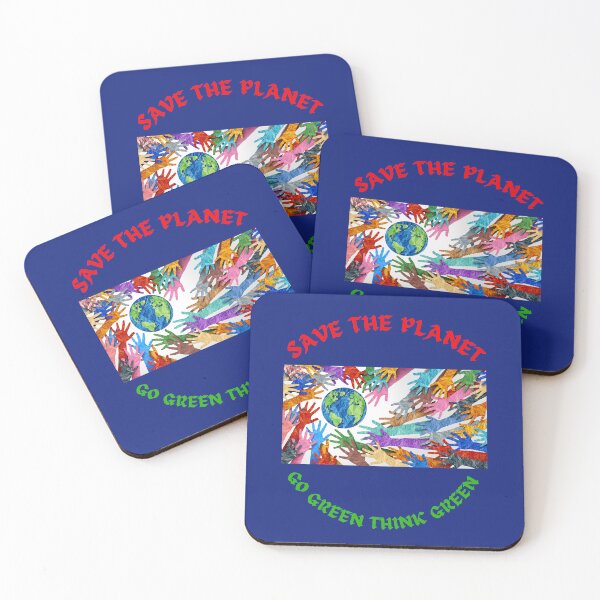 Item preview, Save the planet, go green think green designed and sold by rbcc.
