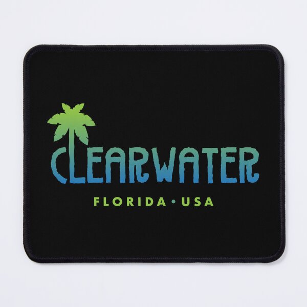 Item preview, Clearwater Florida Typographic Palm Tree Design designed and sold by Futurebeachbum.