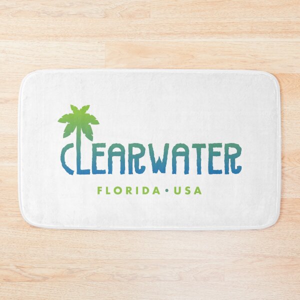 Item preview, Clearwater Florida Typographic Palm Tree Design designed and sold by Futurebeachbum.