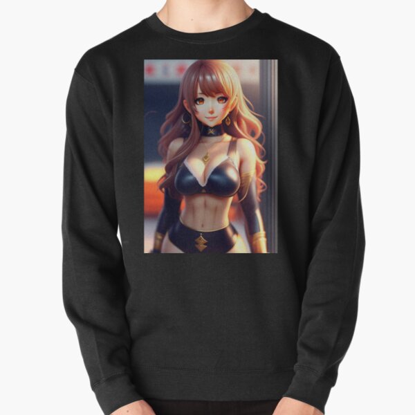 Sexy Japanese Anime Otaku Add Some Beauty To Your Office With Desk  Accessories Featuring Printed Painted Portraits Of Beautiful Girls Classic  T-Shirt Sweatshirt - TourBandTees