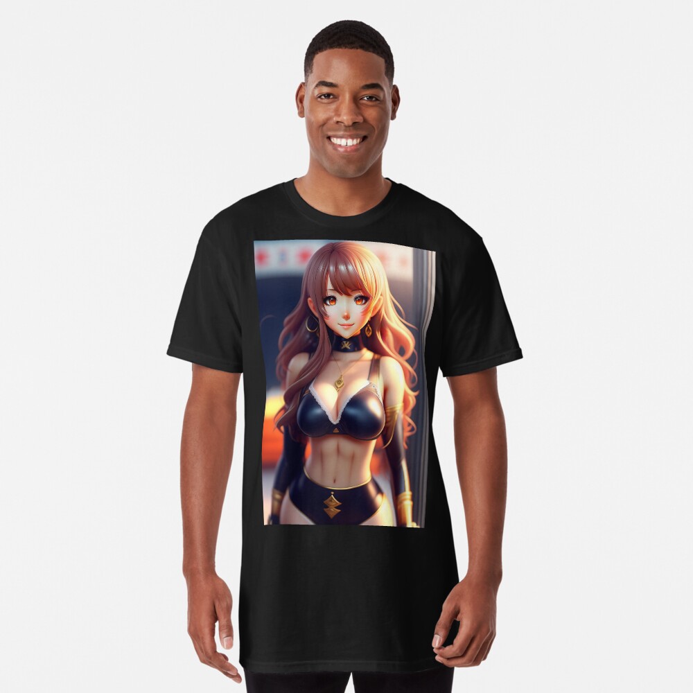 Sexy Japanese Anime Otaku Add Some Beauty To Your Office With Desk  Accessories Featuring Printed Painted Portraits Of Beautiful Girls Classic  T-Shirt Sweatshirt - TourBandTees