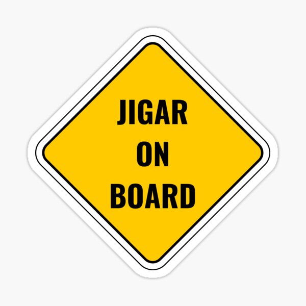 Aperçu de l'œuvre JIGAR ON BOARD - blague persane (iranienne) créée et vendue par Persian Pride Official.
