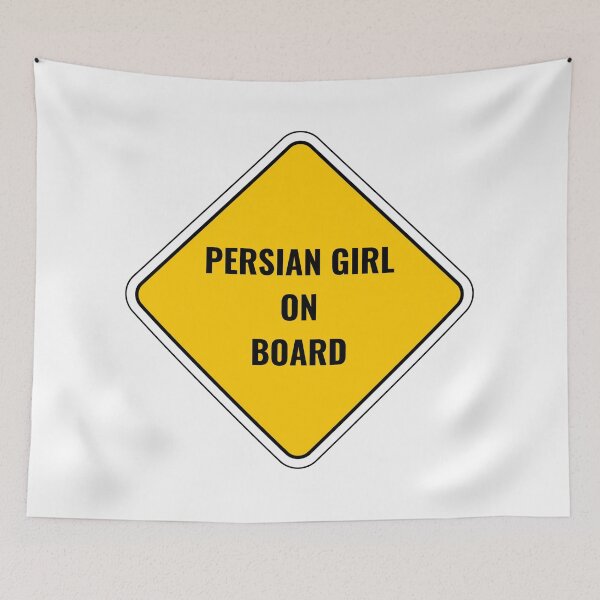 Item preview, PERSIAN GIRL ON BOARD - Persian (iranian) joke designed and sold by Persian Pride Official.