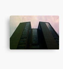 Big City Skyline........the pastel set # four Canvas Print