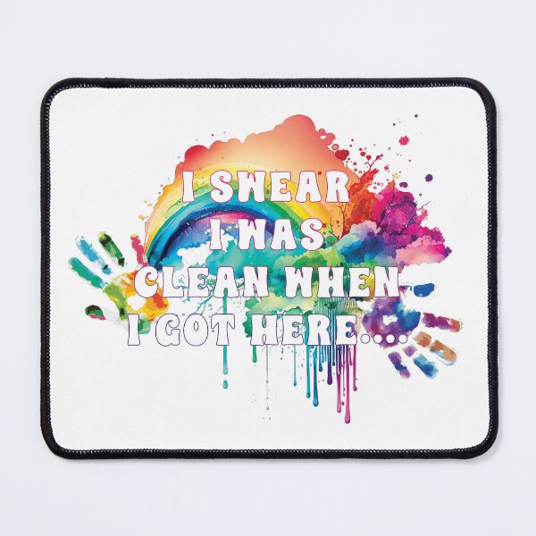 Item preview, I swear I was clean when I got here! designed and sold by Adventure-Stuff.
