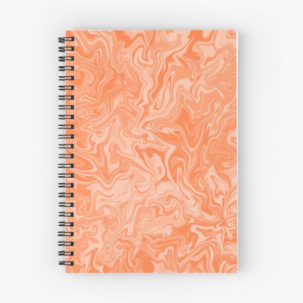 Item preview, Jupiter Orange Wavy Marble Abstract Swirl Pattern designed and sold by AbstractGlories.