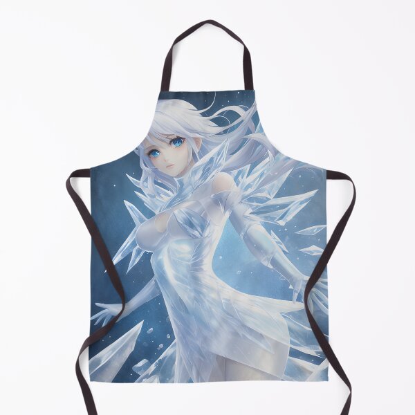Item preview, Beautiful Anime Ice Girl Elemental designed and sold by VersoShopping.