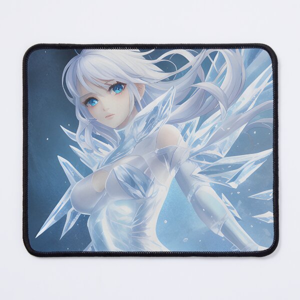 Item preview, Beautiful Anime Ice Girl Elemental designed and sold by VersoShopping.