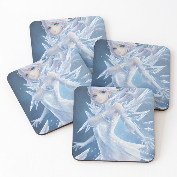 Item preview, Beautiful Anime Ice Girl Elemental designed and sold by VersoShopping.