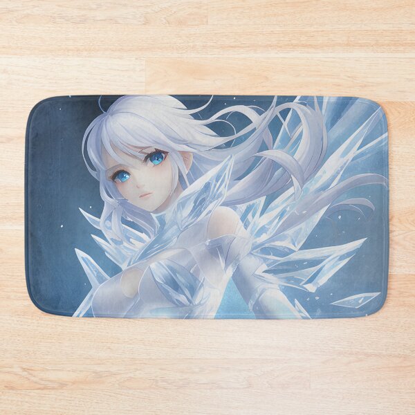 Item preview, Beautiful Anime Ice Girl Elemental designed and sold by VersoShopping.