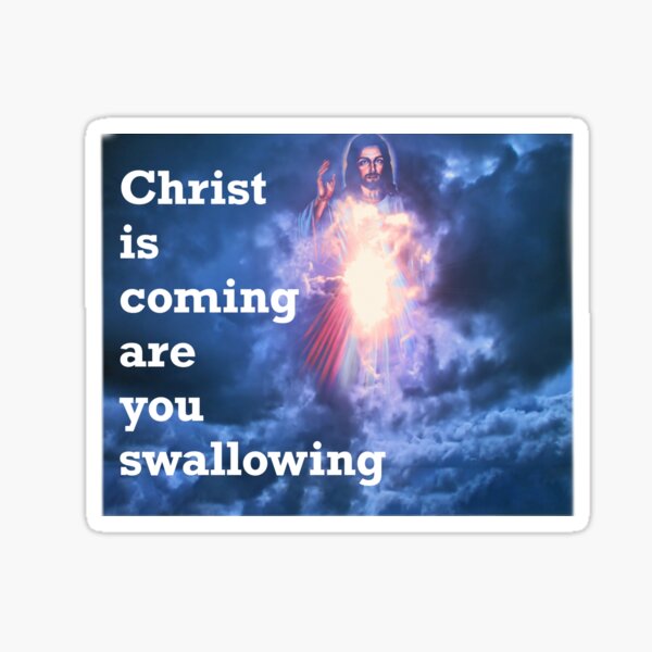 Item preview, Christ is coming  designed and sold by Funnymaybe.