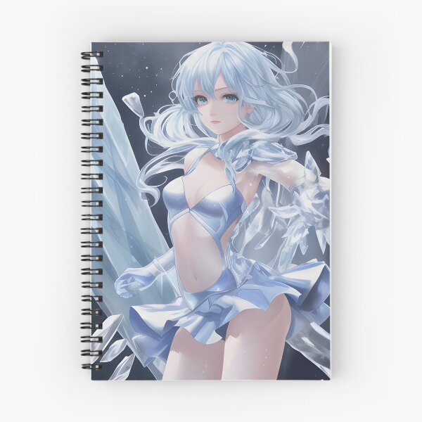 Item preview, Beautiful Anime Ice Girl Elemental designed and sold by VersoShopping.