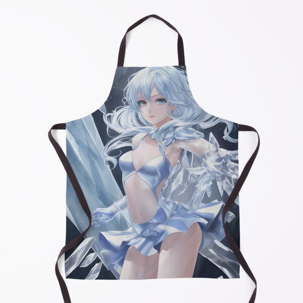 Item preview, Beautiful Anime Ice Girl Elemental designed and sold by VersoShopping.