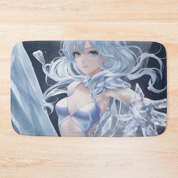 Item preview, Beautiful Anime Ice Girl Elemental designed and sold by VersoShopping.
