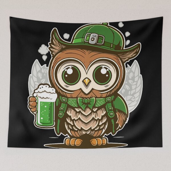 Item preview, Lucky Little Owl: Celebrate St. Patrick's Day in Style designed and sold by Colorful Dreams.