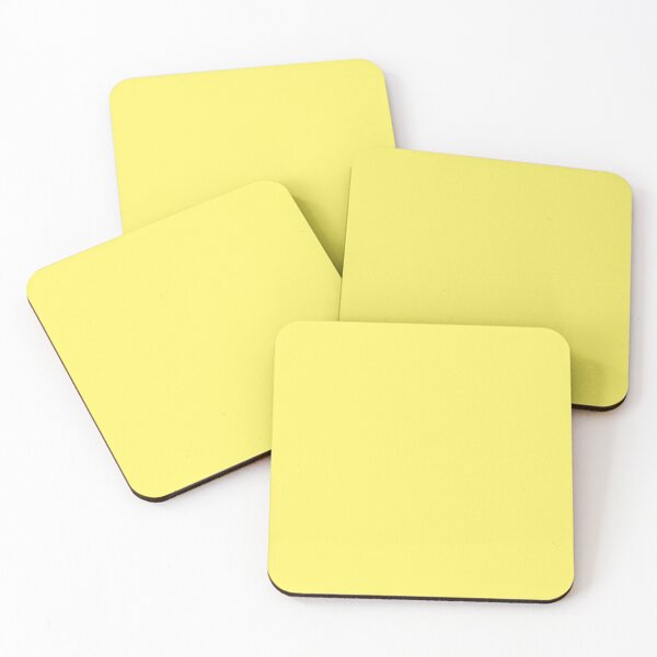 Item preview, Butter Yellow Solid Plain Background designed and sold by burbankdesigns.