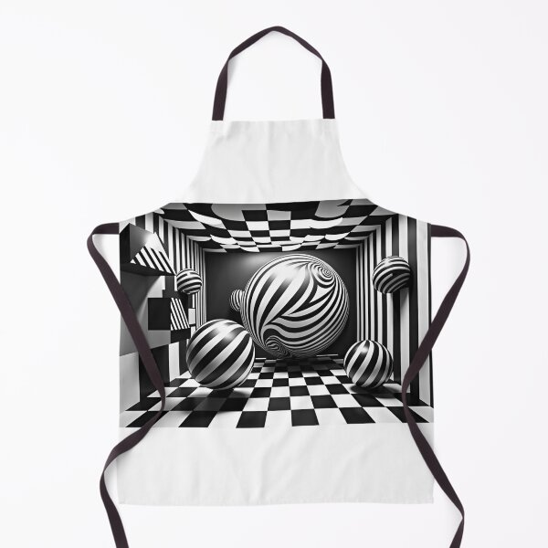 Item preview, Optical illusion 3D design in black and white designed and sold by MiadArt.