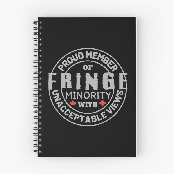 Item preview, Proud Member Of Fringe Minority With Unacceptable Views on Back  - Freedom Convoy Canada 2022 designed and sold by ViewerEqualsPhoton.