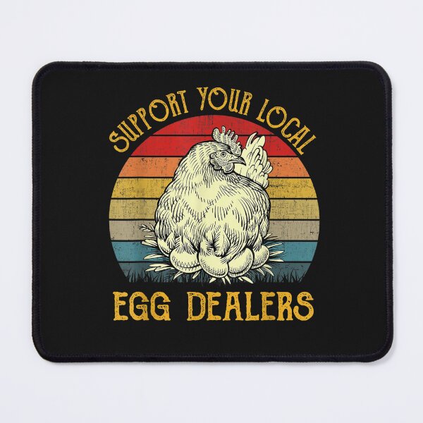 Item preview, Support Your Local Egg Dealers Farmers Funny Chicken Lover T-Shirt designed and sold by Dragon-Copeha.