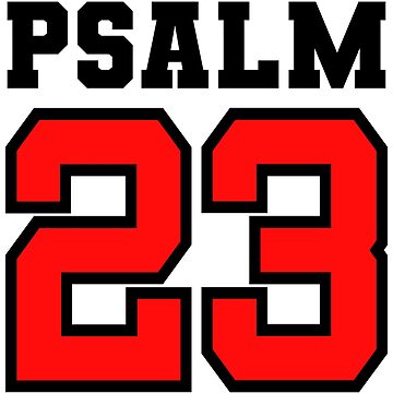 Psalm 23 Basketball Jersey