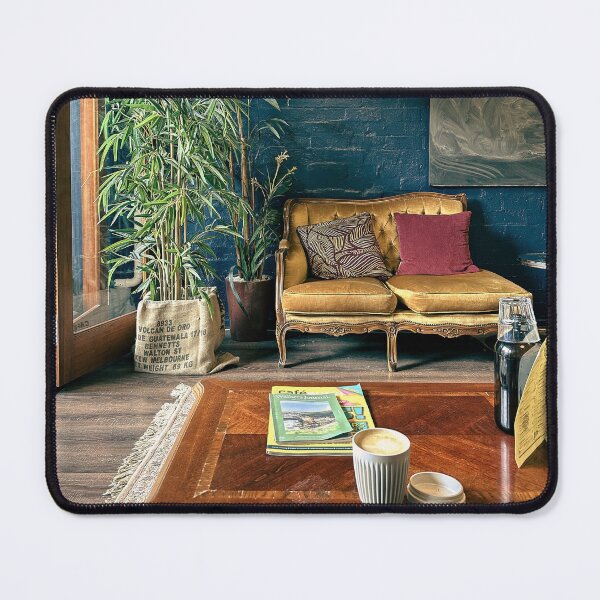 Item preview, Relaxing in the Vintage Coffee Shop designed and sold by catnoodles-.