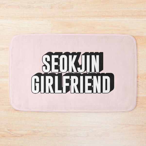 Item preview, BTS Bangtan Seokjin Jin girlfriend text ARMY | Morcaworks designed and sold by Morcawork.