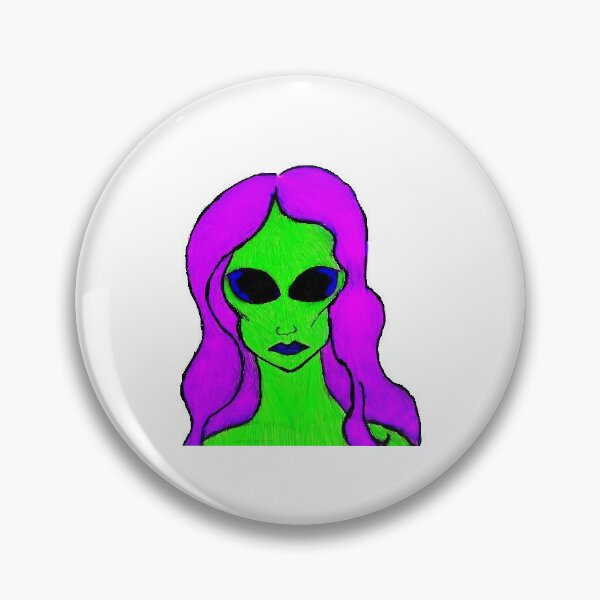 Item preview, Alien girl designed and sold by Craziesdaisies.