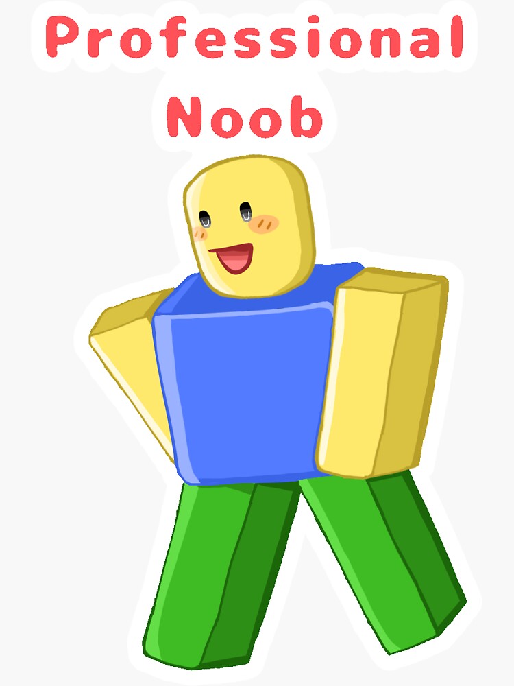 Roblox Noob Stickers for Sale