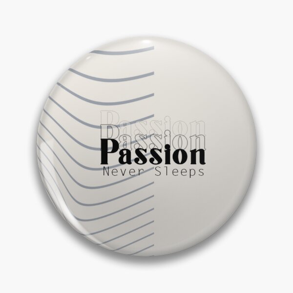 Item preview, Passion Never Sleeps - Denim print designed and sold by KatyaDesigns.
