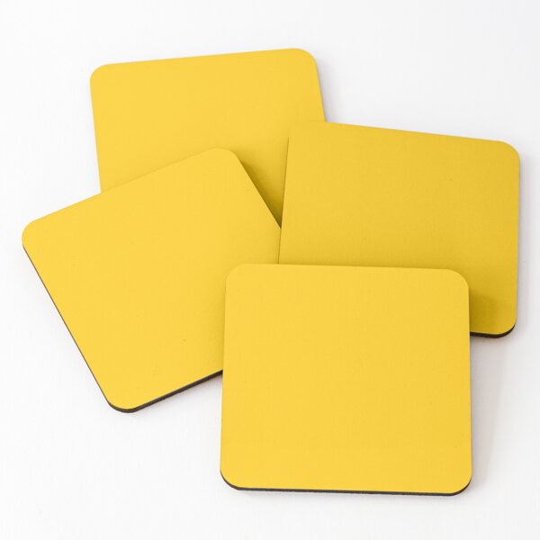 Item preview, Dark Yellow Solid Plain Background designed and sold by burbankdesigns.