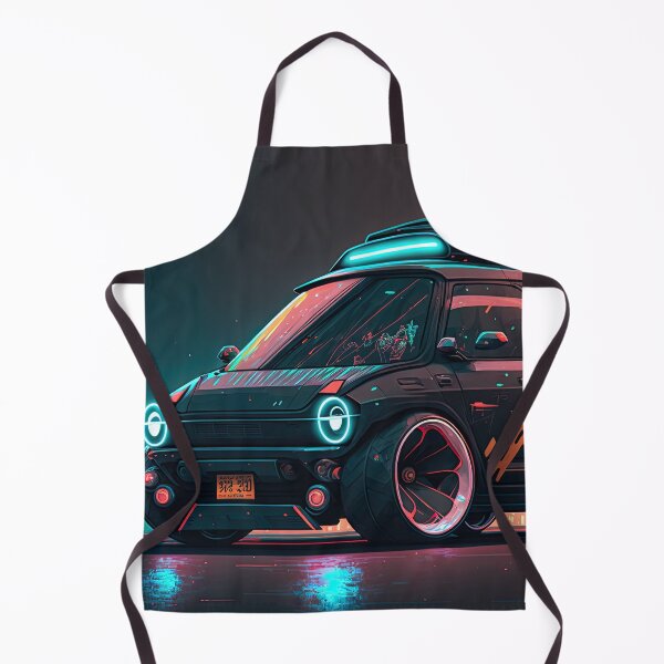 Item preview, Electric Small Sporty Hatchback Futuristic Neon Lights Modified Car designed and sold by ultra-cool.