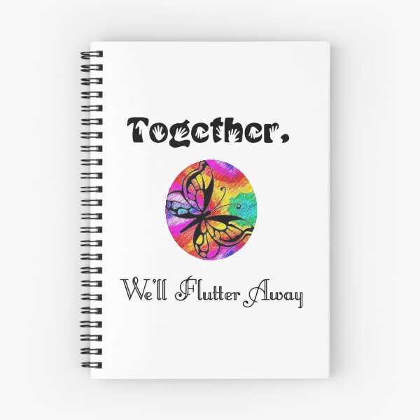 Item preview, Together, we'll flutter - butterfly designed and sold by Pinkrosapetal.