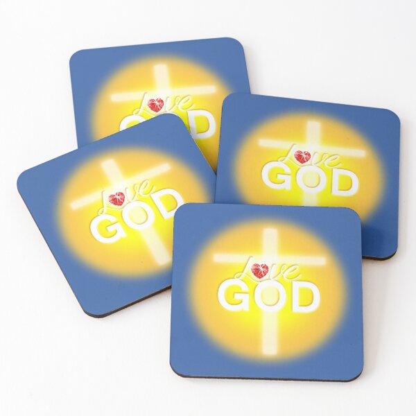 Item preview, Love God, God is Love, Jesus, Angels, Cross, Spiritually Uplifting, Peace designed and sold by Siela.
