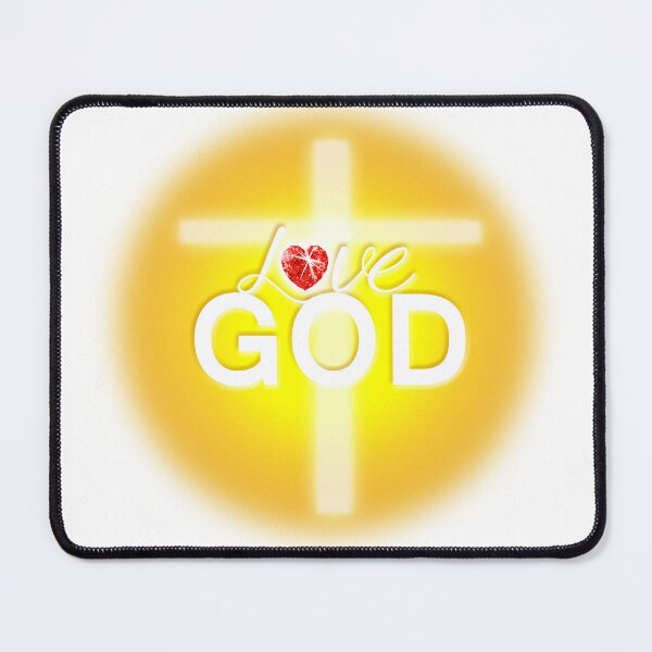 Item preview, Love God, God is Love, Jesus, Angels, Cross, Spiritually Uplifting, Peace designed and sold by Siela.