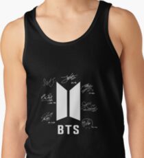 bts bangtan boys signatures signature autograph Tank Top