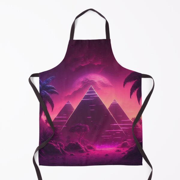 Item preview, Tropical Synthwave: The Pyramid Jungle designed and sold by Mullet Monkey.