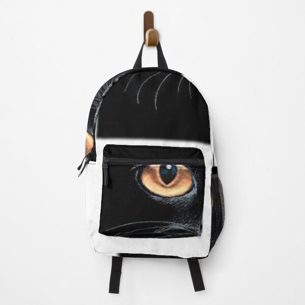 Item preview, A black cat with yellow eyes designed and sold by fsostore212.