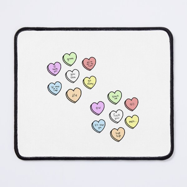 Item preview, Anti Conversation Hearts designed and sold by Nikofoshizo.