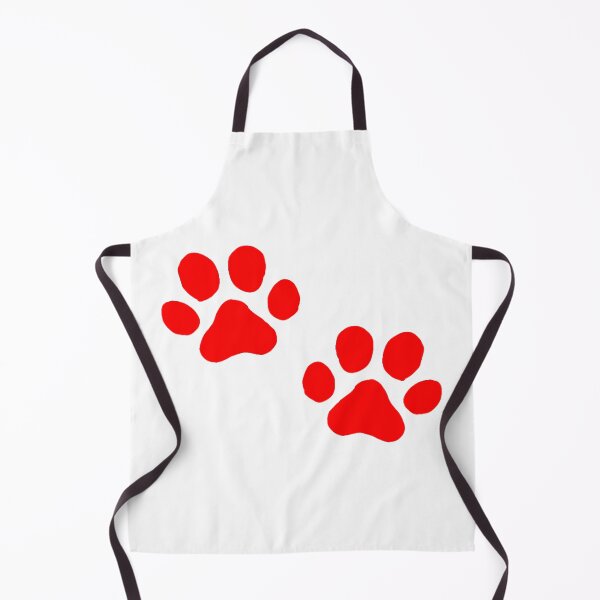 Item preview, Pawprint Red designed and sold by ArtDW.