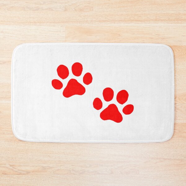 Item preview, Pawprint Red designed and sold by ArtDW.