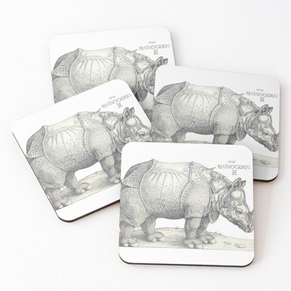 Item preview, The Rhinoceros Albrecht Durer designed and sold by Mapsart-.
