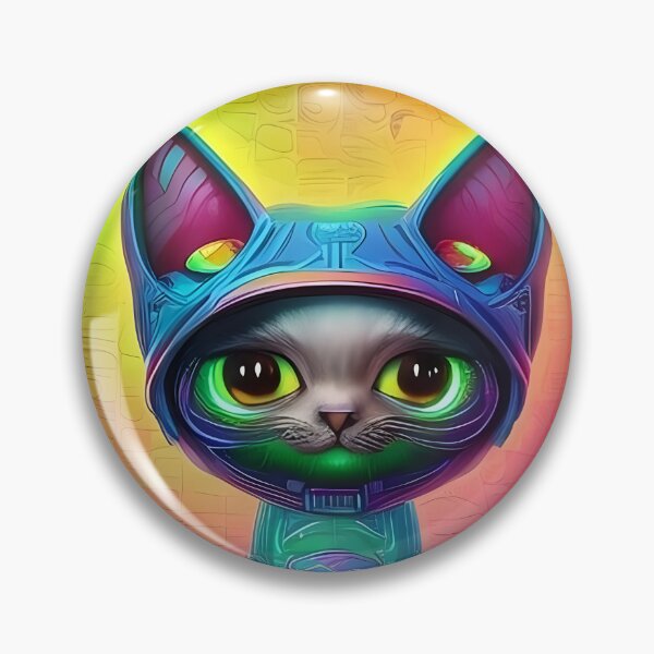 Item preview, Kawaii Futuristic Cat - Feline Fashion designed and sold by Agunikyle.