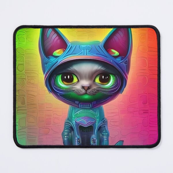 Item preview, Kawaii Futuristic Cat - Feline Fashion designed and sold by Agunikyle.