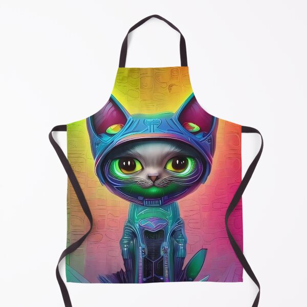Item preview, Kawaii Futuristic Cat - Feline Fashion designed and sold by Agunikyle.