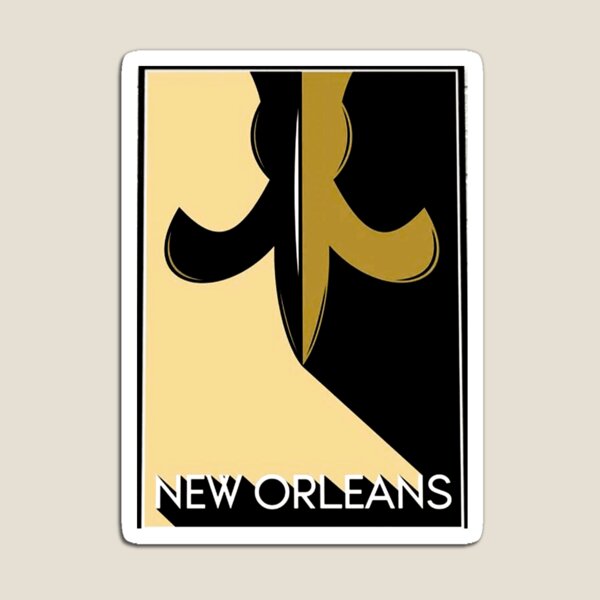 New Orleans Saints Night Superdome Who Dat Nation Louisiana State Die-cut  MAGNET