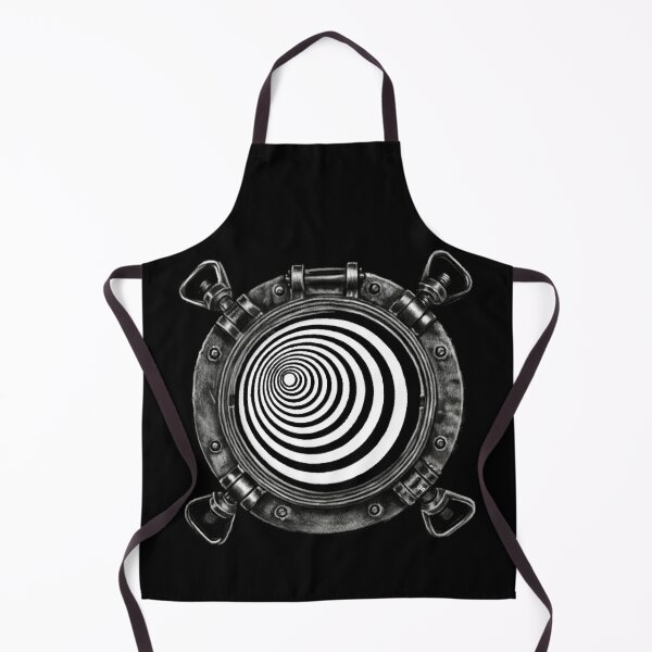 Item preview, Retro Science Fiction Porthole  designed and sold by FreyStrandDraws.