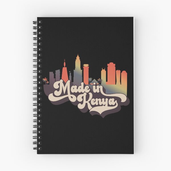 Item preview, Vintage Sunset Gradient Made in Kenya | Nairobi Skyline designed and sold by PearlMoonGrapes.