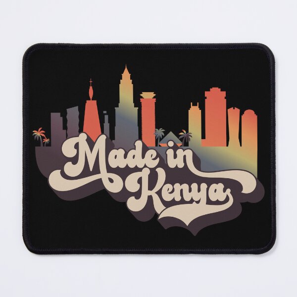 Item preview, Vintage Sunset Gradient Made in Kenya | Nairobi Skyline designed and sold by PearlMoonGrapes.
