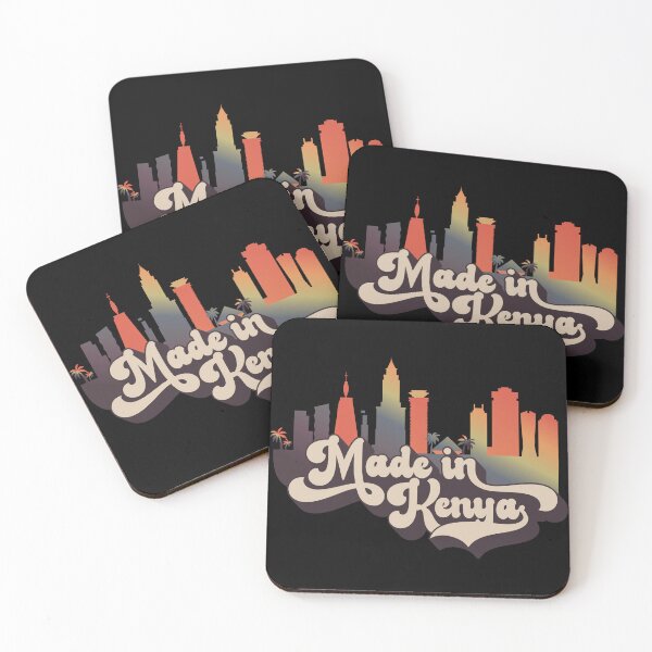 Item preview, Vintage Sunset Gradient Made in Kenya | Nairobi Skyline designed and sold by PearlMoonGrapes.